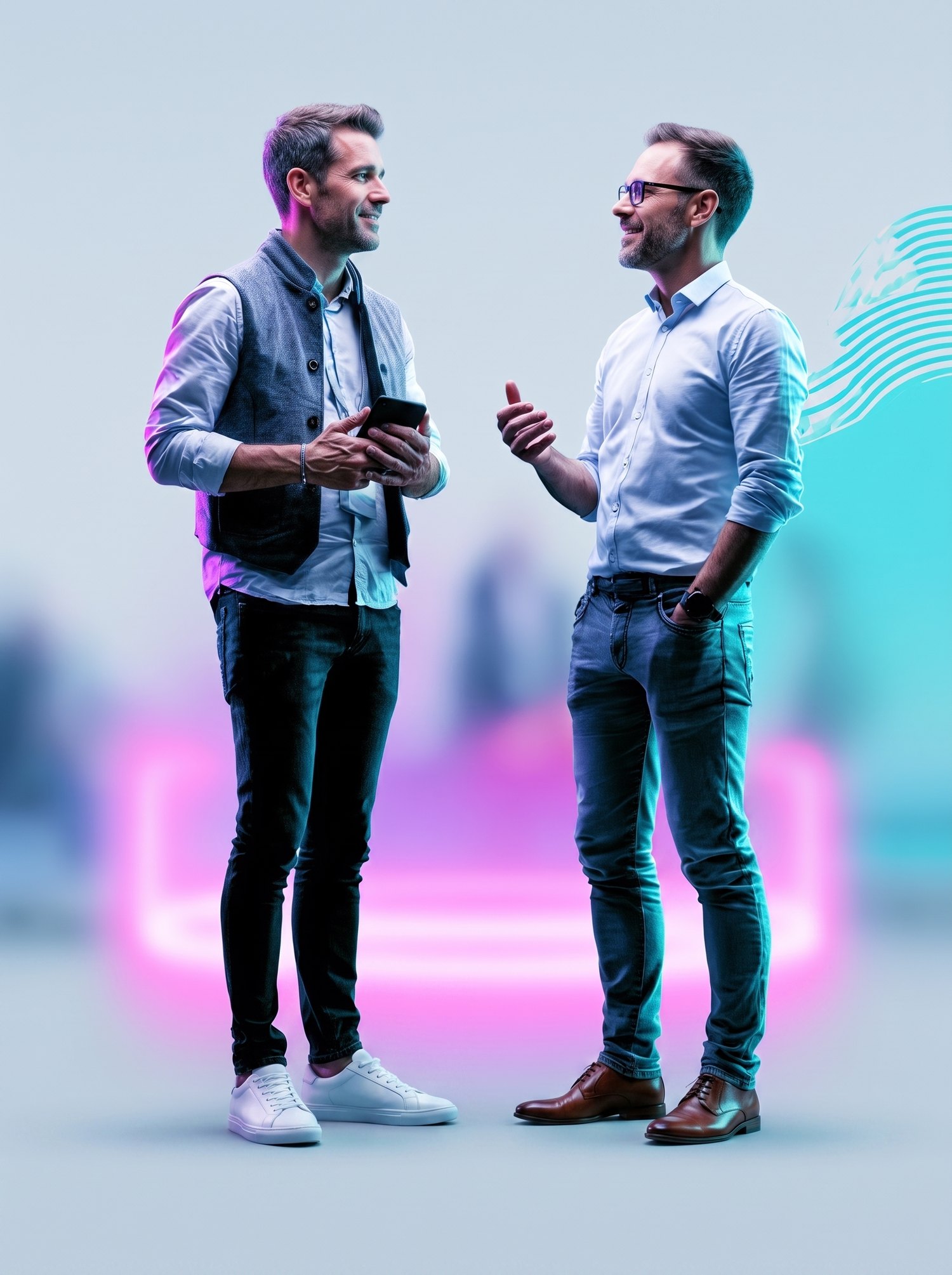 Deux dirigeants W3TEL en échange, à l'origine de Diamy