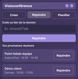 Visioconférence Diamy : Rejoindre